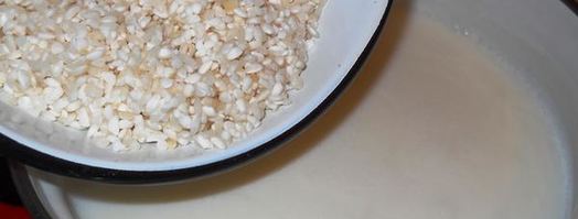 каша молочная рисовая. Шаг 2