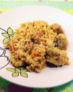 Каша рисовая с мясом