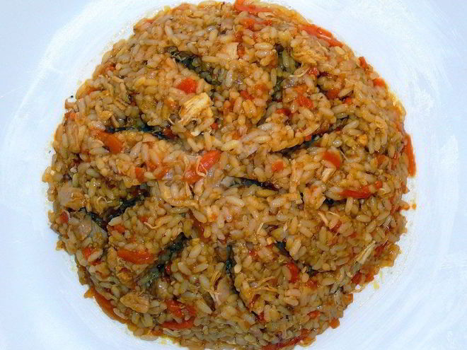 Рецепт каши рисовой со свининой