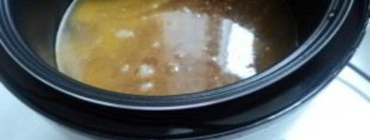 каша с мясом в мультиварке. Шаг 4