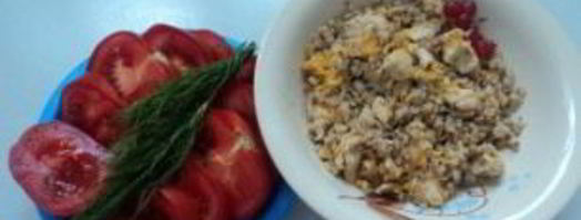 каша с мясом в мультиварке. Шаг 5