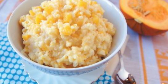 Каша с тыквой