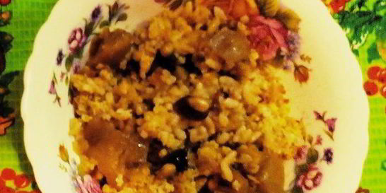 Каша тыквенная в горшочке Русские традиции