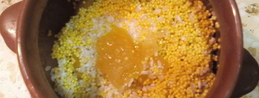 каша тыквенная в горшочке русские традиции. Шаг 4