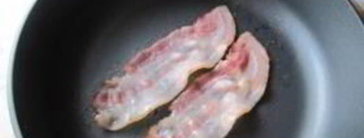 каша злаковая с яйцом и беконом. Шаг 4