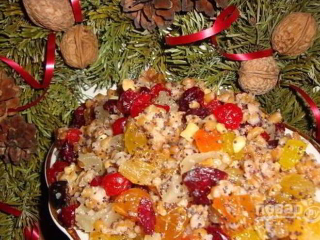 Рецепт кутьи украинской