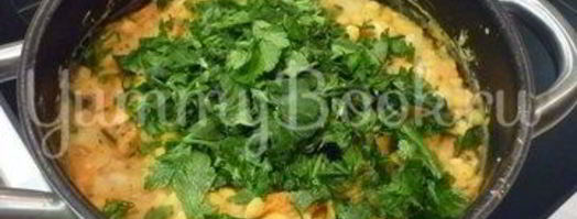 пряная гороховая каша с шафраном. Шаг 12