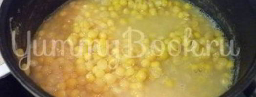 пряная гороховая каша с шафраном. Шаг 6