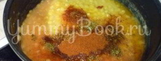 пряная гороховая каша с шафраном. Шаг 10