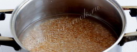 пшеничная каша на воде. Шаг 4