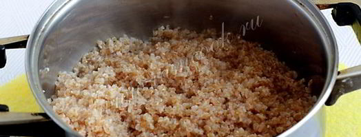 пшеничная каша на воде. Шаг 5