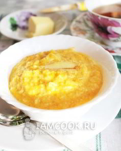 Пшеничная каша с тыквой