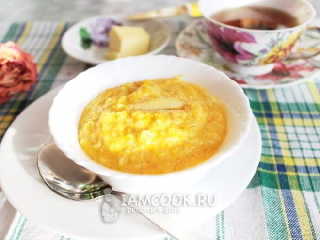 Рецепт пшеничной каши с тыквой