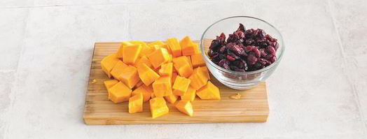 ячневая каша с печеной тыквой и клюквой. Шаг 2