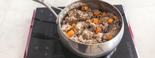 ячневая каша с печеной тыквой и клюквой. Шаг 4