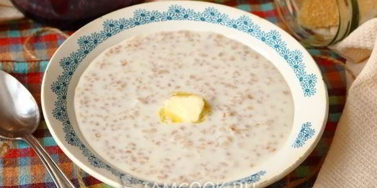 Жидкая пшеничная каша