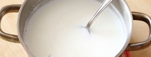 жидкая пшеничная каша. Шаг 3