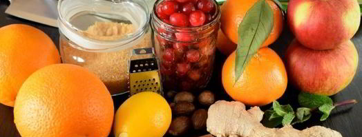 безалкогольный клюквенный пунш. Шаг 2