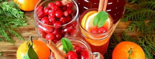 безалкогольный клюквенный пунш. Шаг 9