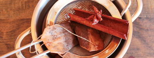 чай латте. Шаг 4