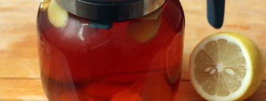 имбирный чай с клубникой. Шаг 2