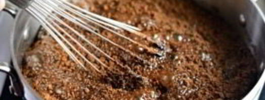 домашний шоколадный сироп. Шаг 2