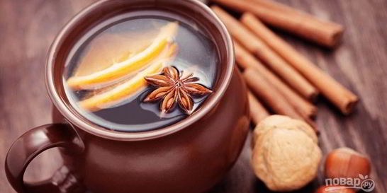 Глинтвейн с апельсином