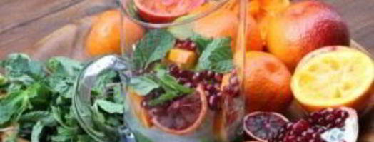 гранатово-цитрусовый коктейль. Шаг 4