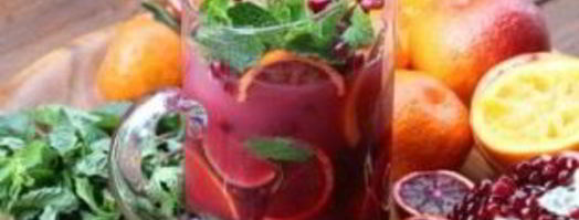 гранатово-цитрусовый коктейль. Шаг 5