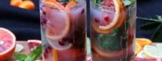 гранатово-цитрусовый коктейль. Шаг 6