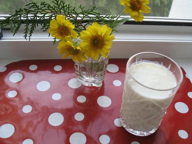 Рецепт кисла-молочного напиток без названия