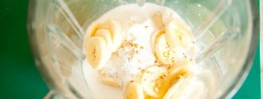 коктейль с бананом. Шаг 4