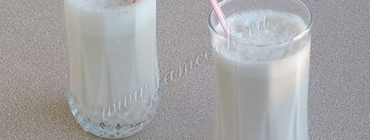 коктейль с ликером амаретто и мороженым. Шаг 8