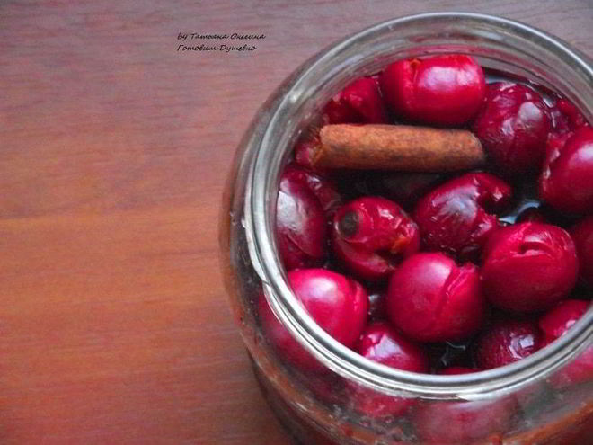 Рецепт коктейльной вишни