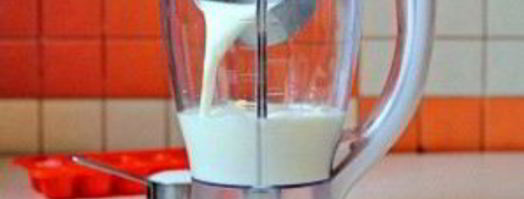 легкий банановый коктейль. Шаг 2