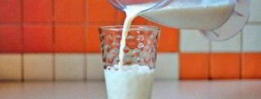 легкий банановый коктейль. Шаг 4