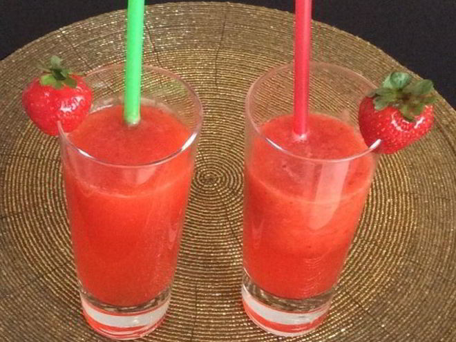 Рецепт клубничного лимонада