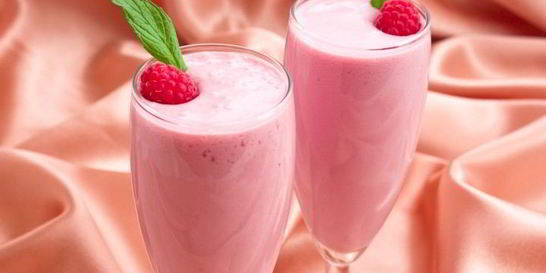 Малиновый коктейль