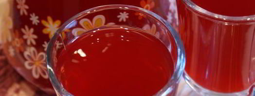 малиновый напиток с лимоном и базиликом. Шаг 4