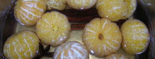 мандарины в пряном сахарном сиропе. Шаг 2