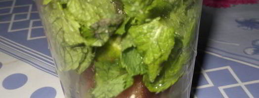 безалкогольный мохито. Шаг 2