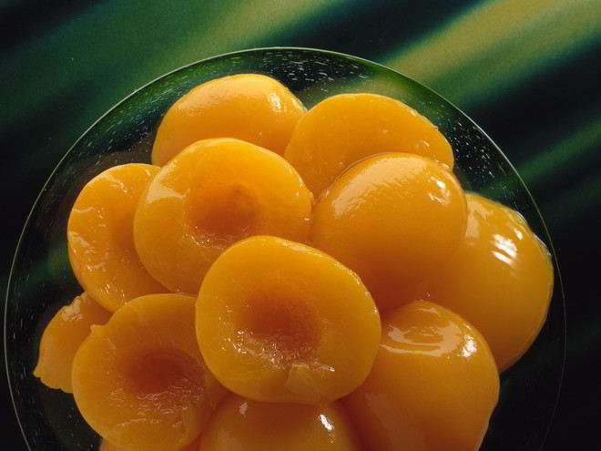 Рецепт персиков в сиропе с мятой и с лимоном