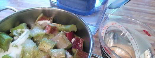 ревеневый сироп. Шаг 2