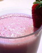 Самый быстрый клубничный коктейль