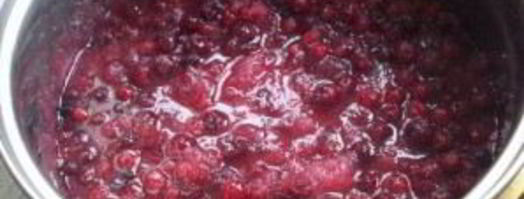 сироп брусничный. Шаг 3