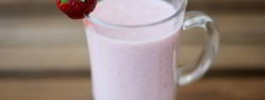 клубнично-банановый смузи. Шаг 4