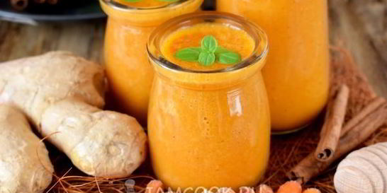 Облепиховый смузи с имбирем