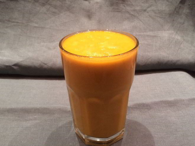 Рецепт оранжевого смузи