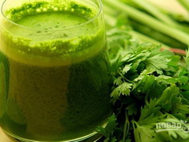 Рецепт овощного смузи для похудения