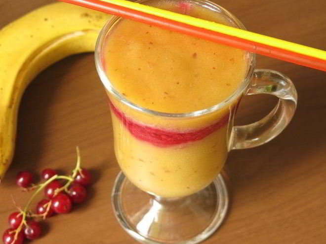 Рецепт полосатого смузи